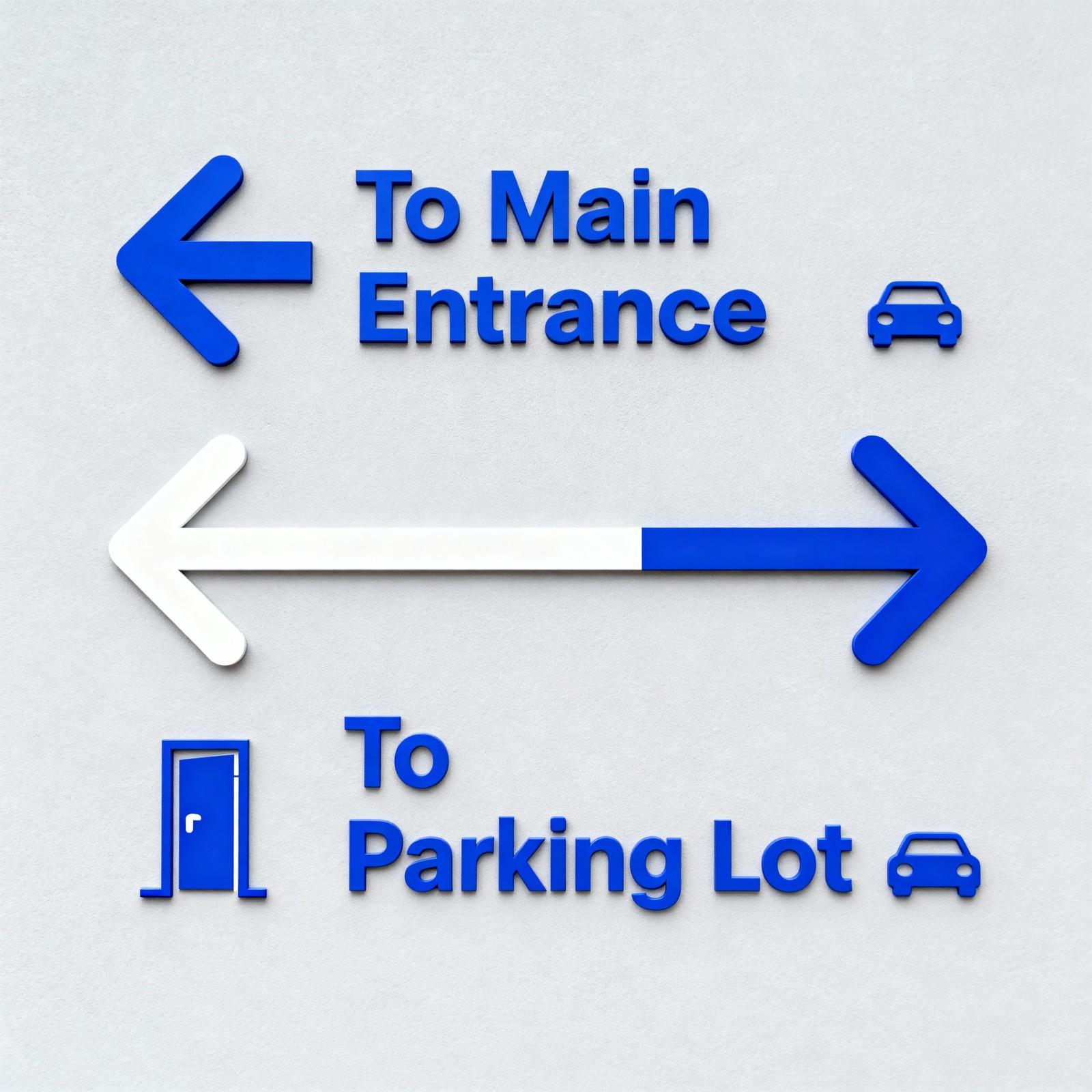 Directional Signs - Design 02